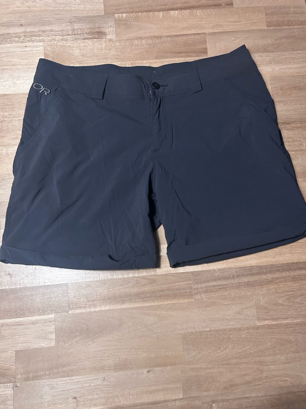 Outdoor Research Women’s Equinox Metro Shorts Size 8 Black #250142 UPF 50 OR